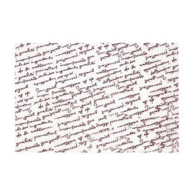 300 Pcs Baking Papers Grease-Proof Wax Papers Hamburger Papers [English Alphab]