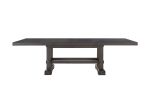 Napa - 9 Piece Dining Set - Dark Brown