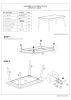 7pc Dining Set Natural Wood Grain Color Dining Table Rectangle Dining Table And Chairs Solid Rubber wood Dining Room Furniture